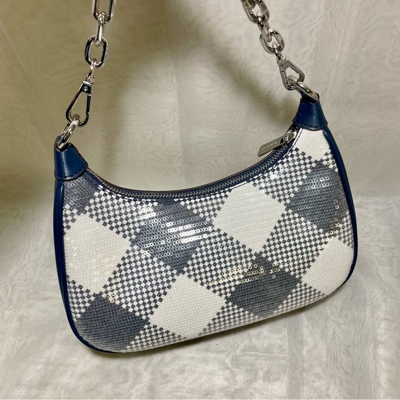 Michael Kors Sequins Cora Pouchette 2 Way Bag, NWT - Picture 12 of 16